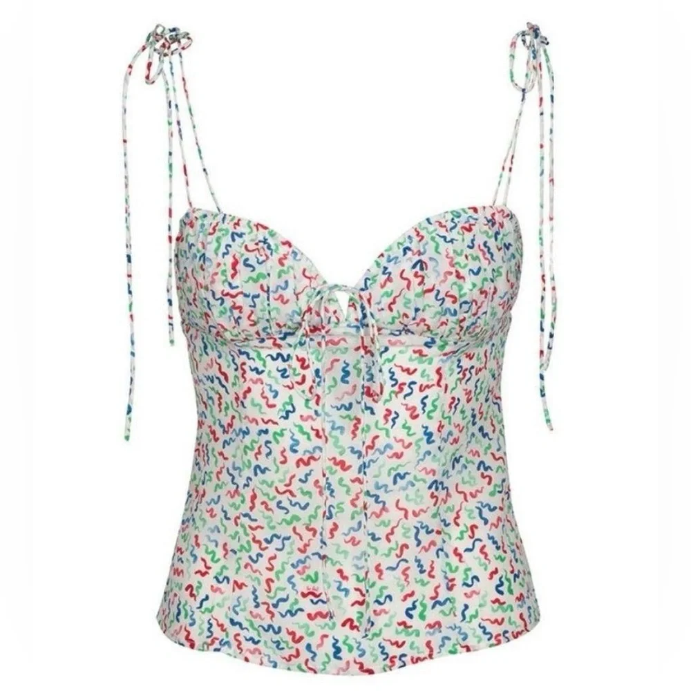 Realisation Par Multicolor Patterned Tank Top - Picture 3 of 10